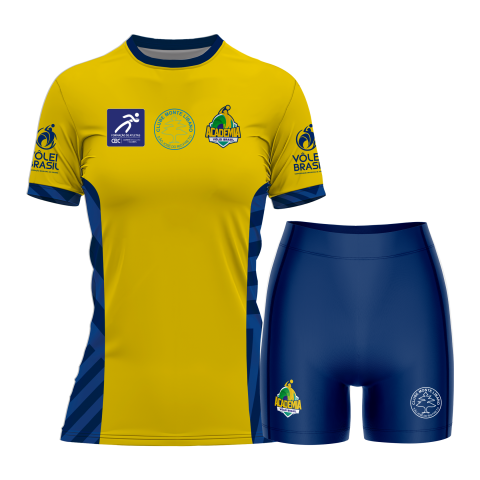 Kit Treino Feminino (Camisa + Bermuda) - MONTE L&Iacute;BANO